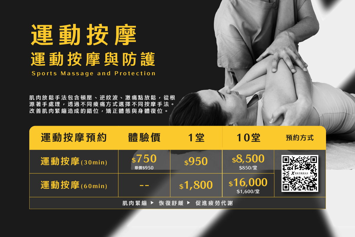 運動按摩